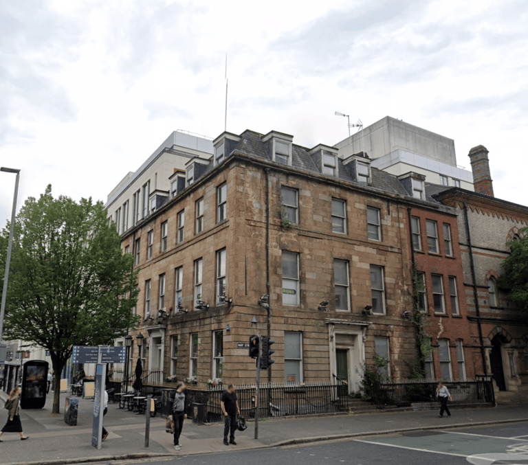 Photo of 19 Donegall Square East, a historic building in Belfast