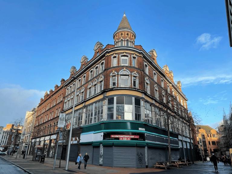 Photo of Spencer House, a historic building in Belfast
