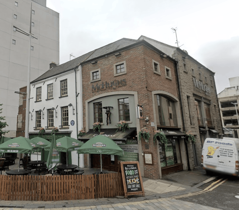 Photo of McHughs Bar, a historic building in Belfast