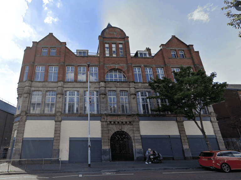 Photo of Albert Hall (aka Shankill Mission Hall), a historic building in Belfast