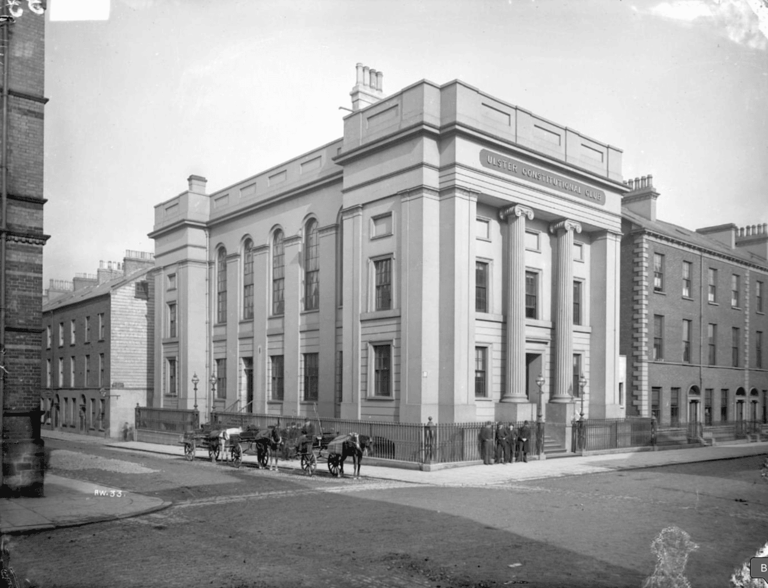 Photo of Victoria Memorial Hall, a historic building in Belfast
