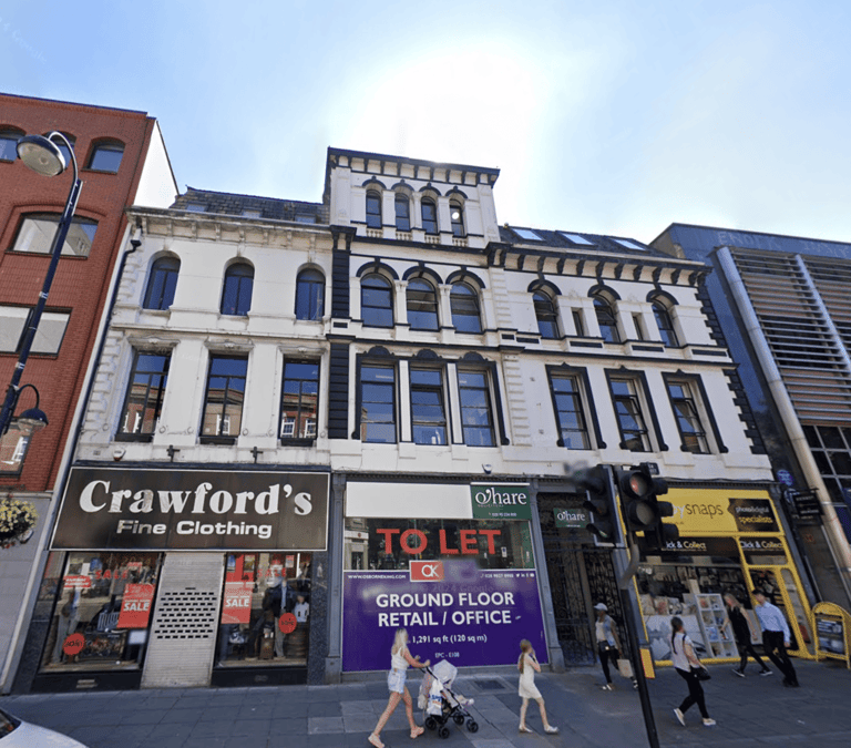 Photo of St George's Buildings, a historic building in Belfast