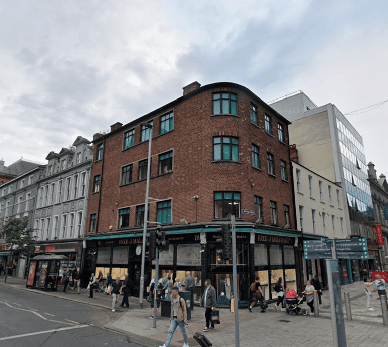 Photo of Malcolm Jewellers, a historic building in Belfast