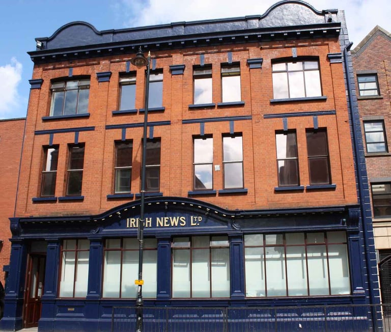 Photo of Irish News Office, a historic building in Belfast