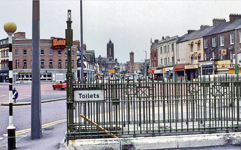 Photo of Shaftesbury Square Toilet Entrances, a historic building in Belfast
