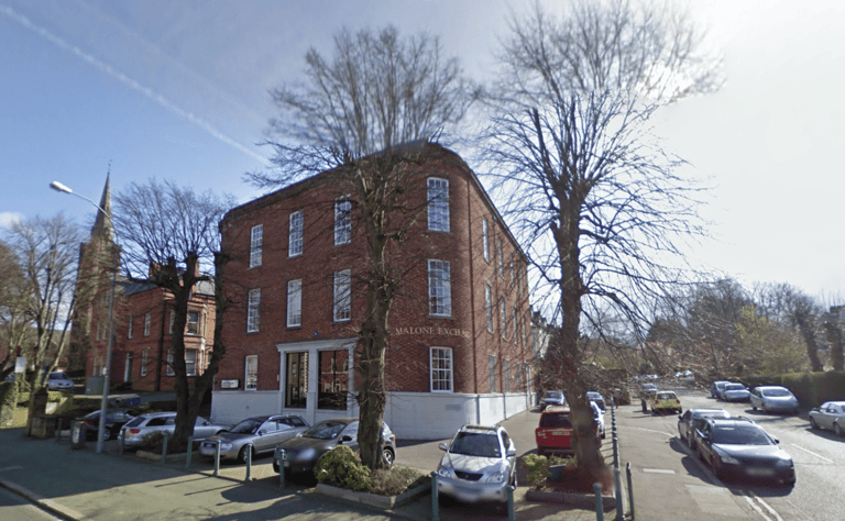 Photo of Malone Exchange, a historic building in Belfast