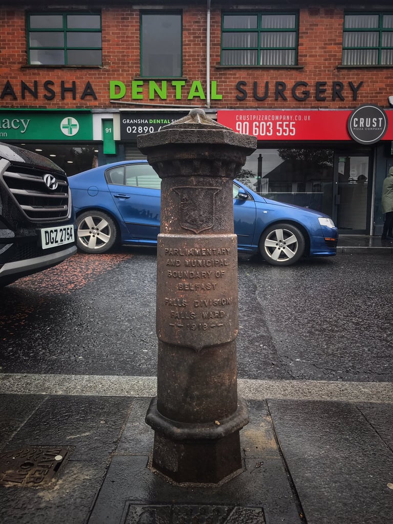 Photo of Glen Road Boundary Marker, a historic building in Belfast