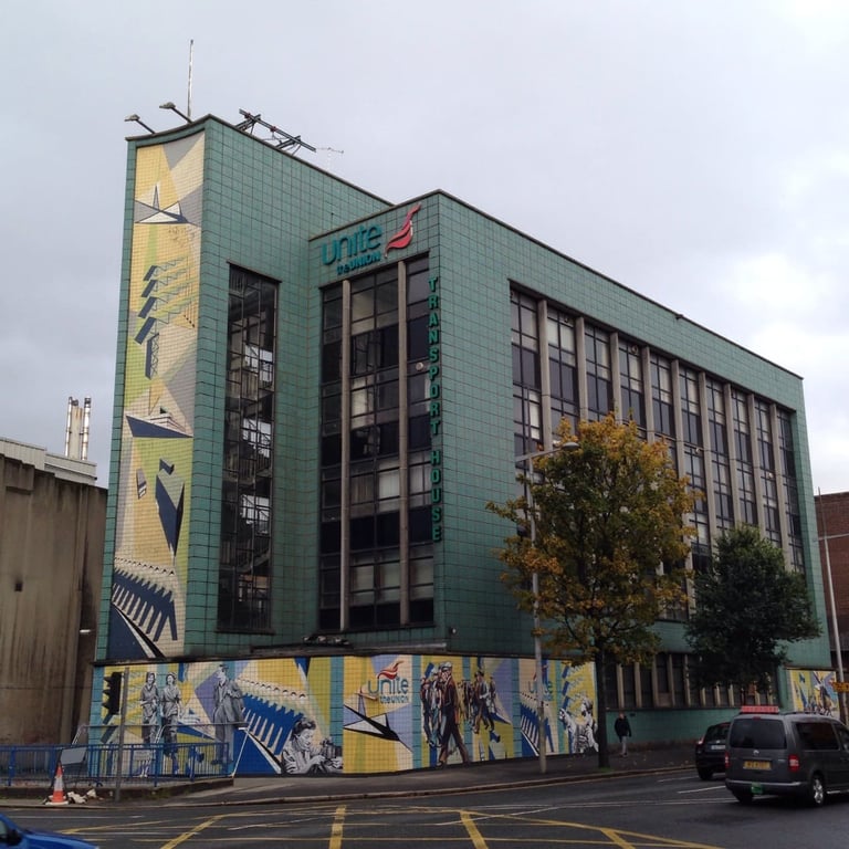 Photo of Transport House, a historic building in Belfast