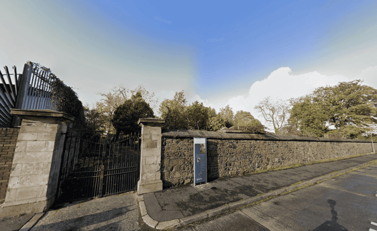 Photo of Clifton Street Graveyard Walls, a historic building in Belfast