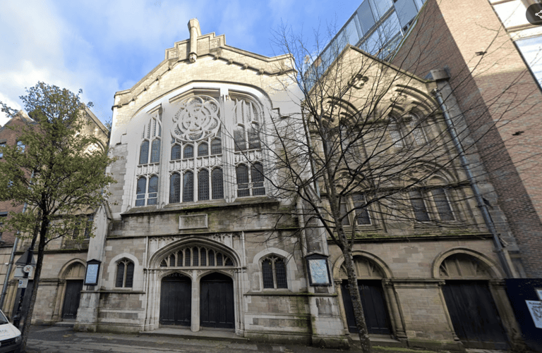 Photo of Redeemer Central Congregational Church, a historic building in Belfast