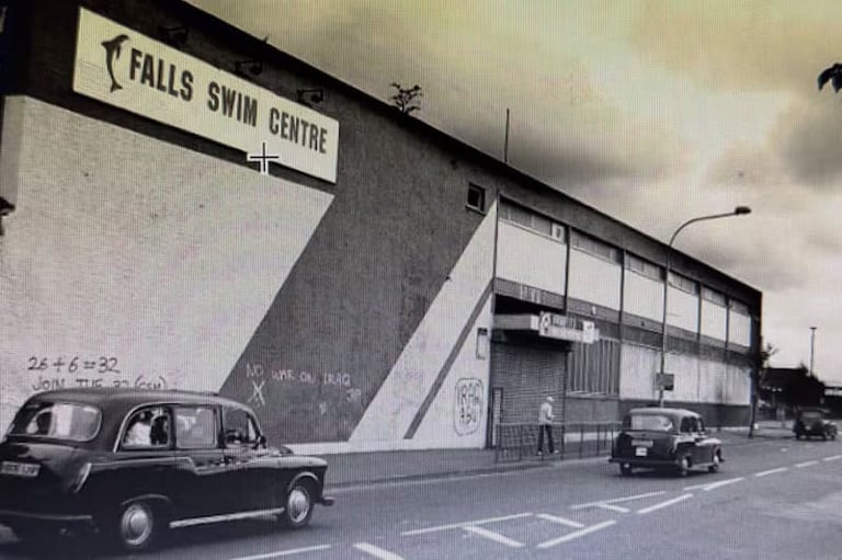 Photo of Falls Swim Centre, a historic building in Belfast