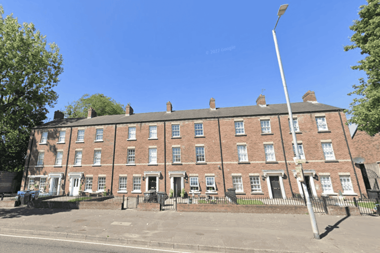 Photo of 2-14 North Queen Street, a historic building in Belfast