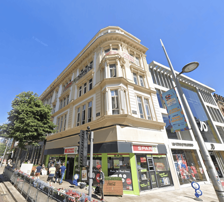 Photo of 1-5 Royal Avenue, a historic building in Belfast
