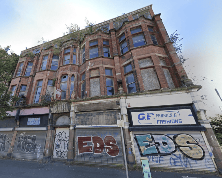 Photo of 166-174 North Street, a historic building in Belfast