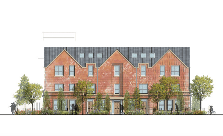 Planning application site photo: 49-57 Ladas Drive