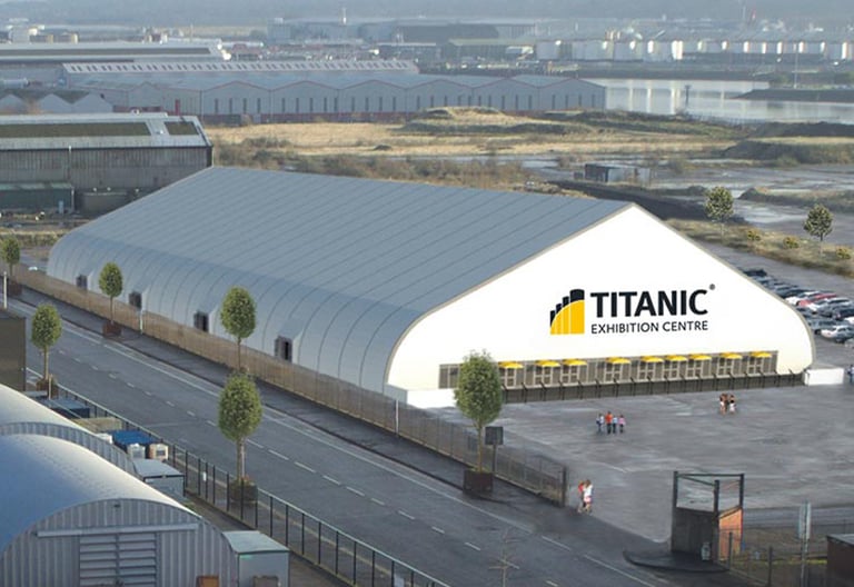Planning application site photo: Titanic Exhibition Centre