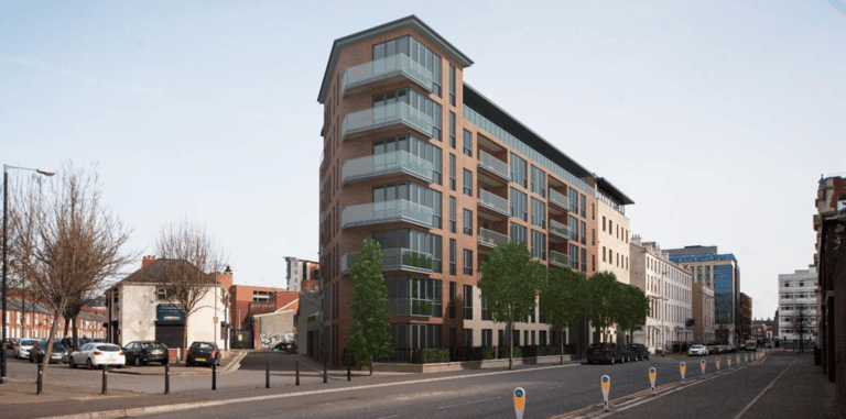 Planning application site photo: College Square North