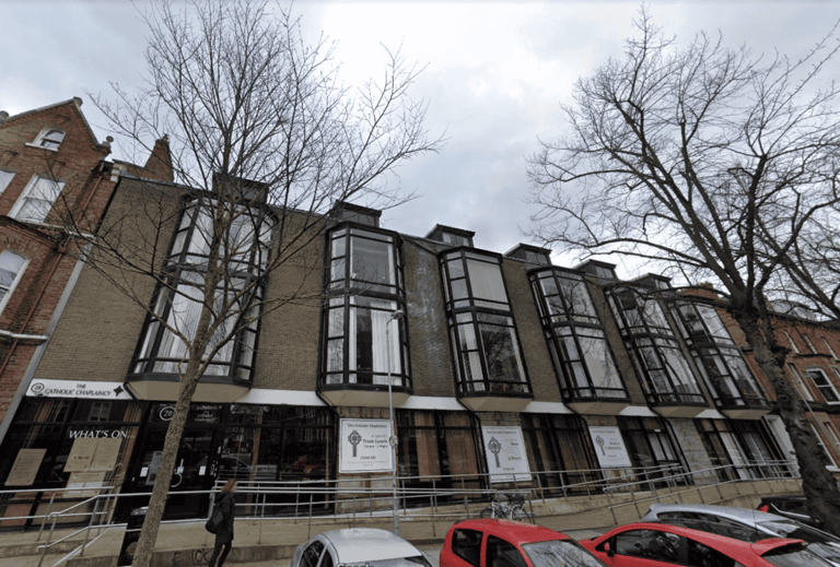 Planning application site photo: The Catholic Chaplaincy