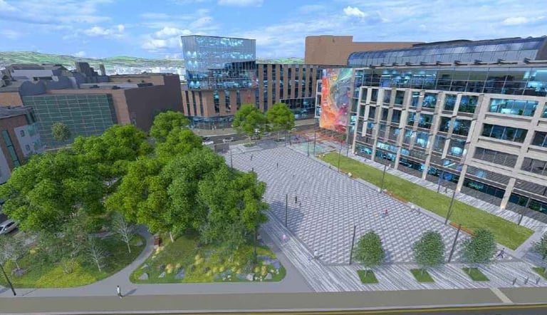 Planning application site photo: Cathedral Gardens