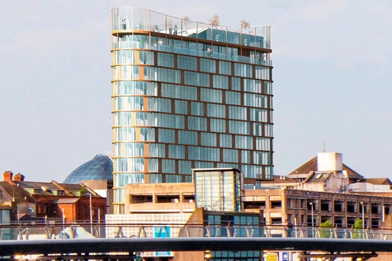 Planning application site photo: Carlton Hotel