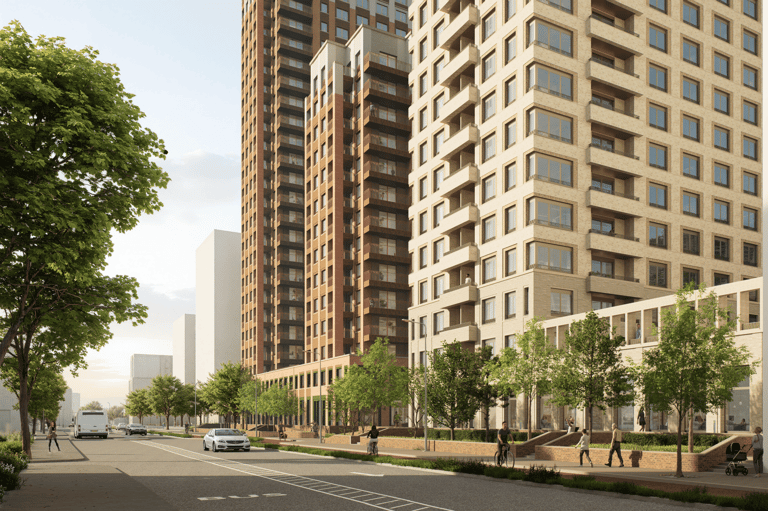 Planning application site photo: Clarendon Wharf
