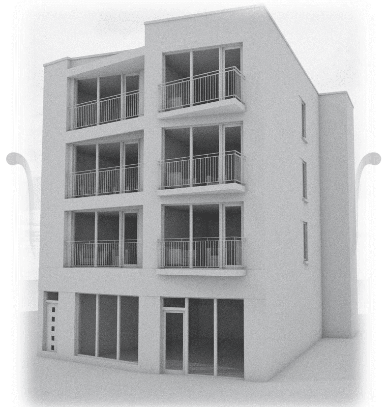 Planning application site photo: 127-131 Holywood Road