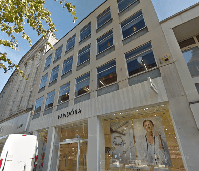 Planning application site photo: 12-14 Cornmarket