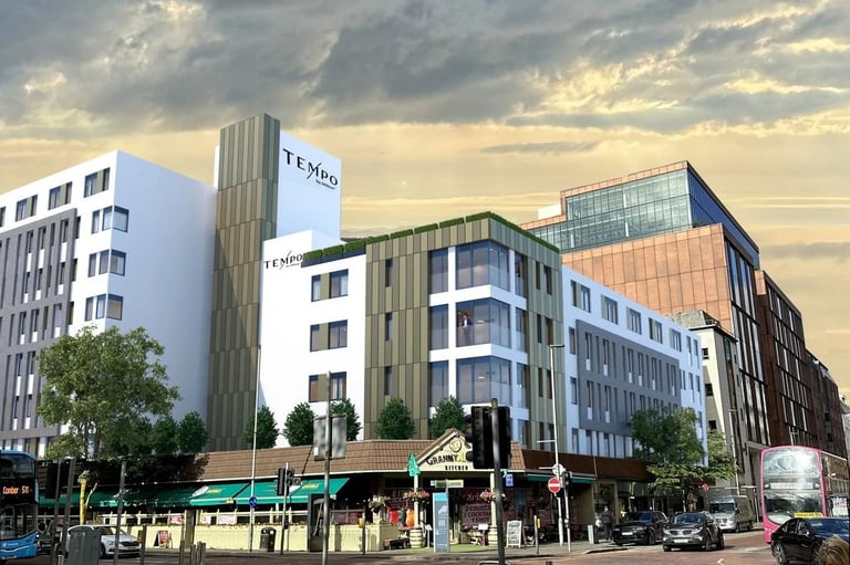 Planning application site photo: Tempo by Hilton