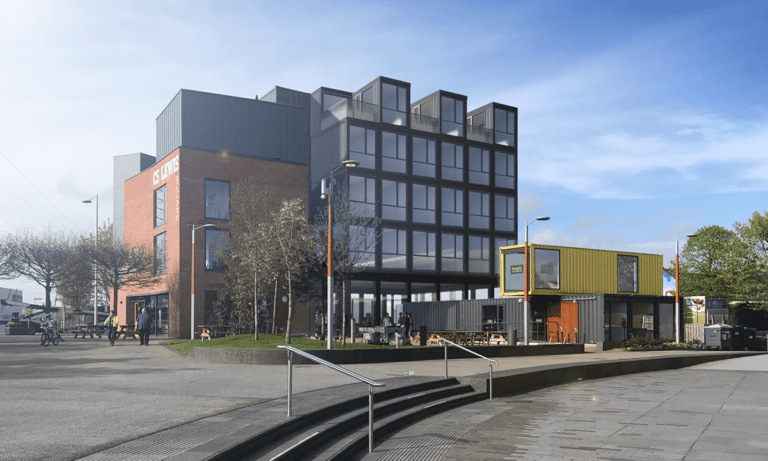 Planning application site photo: EastSide Hotel