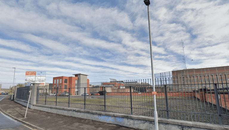Planning application site photo: City Link Business Park