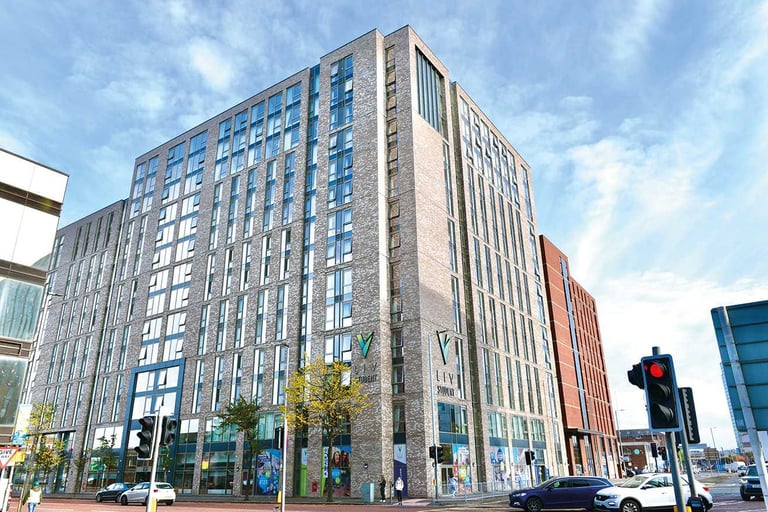 Planning application site photo: LIV Student Belfast