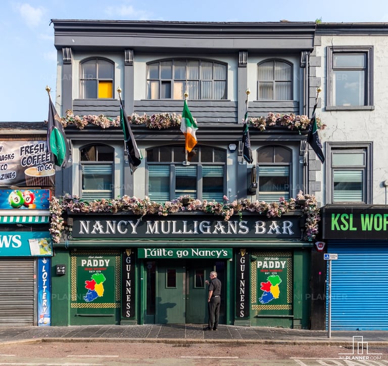 Planning application site photo: Nancy Mulligans Bar
