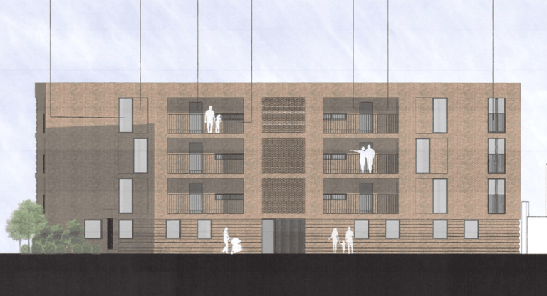 Planning application site photo: 40 - 50 Townsend Street